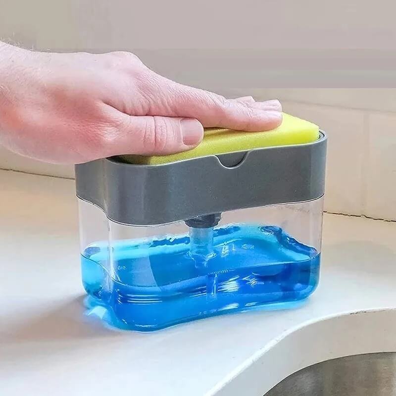 Dispenser de Detergente - EsponjaPress