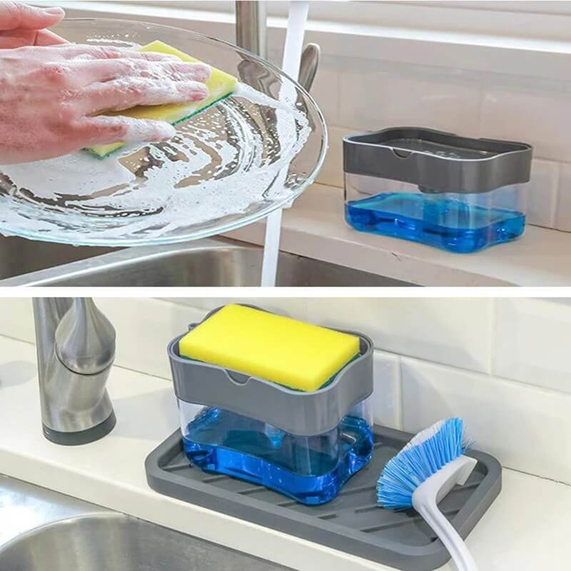 Dispenser de Detergente - EsponjaPress