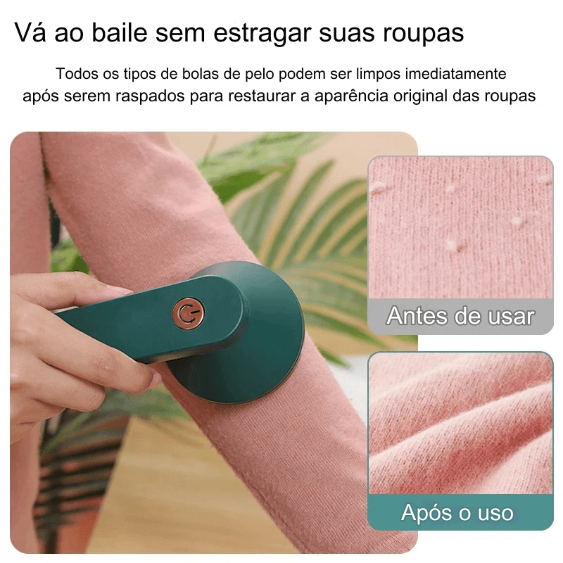 Removedor Elétrico de fiapos e pelos - FiapoZero ProTech