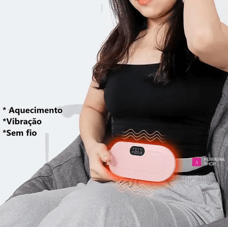 Massageador Térmico para Cólicas Menstruais - TermoAlívio Pro